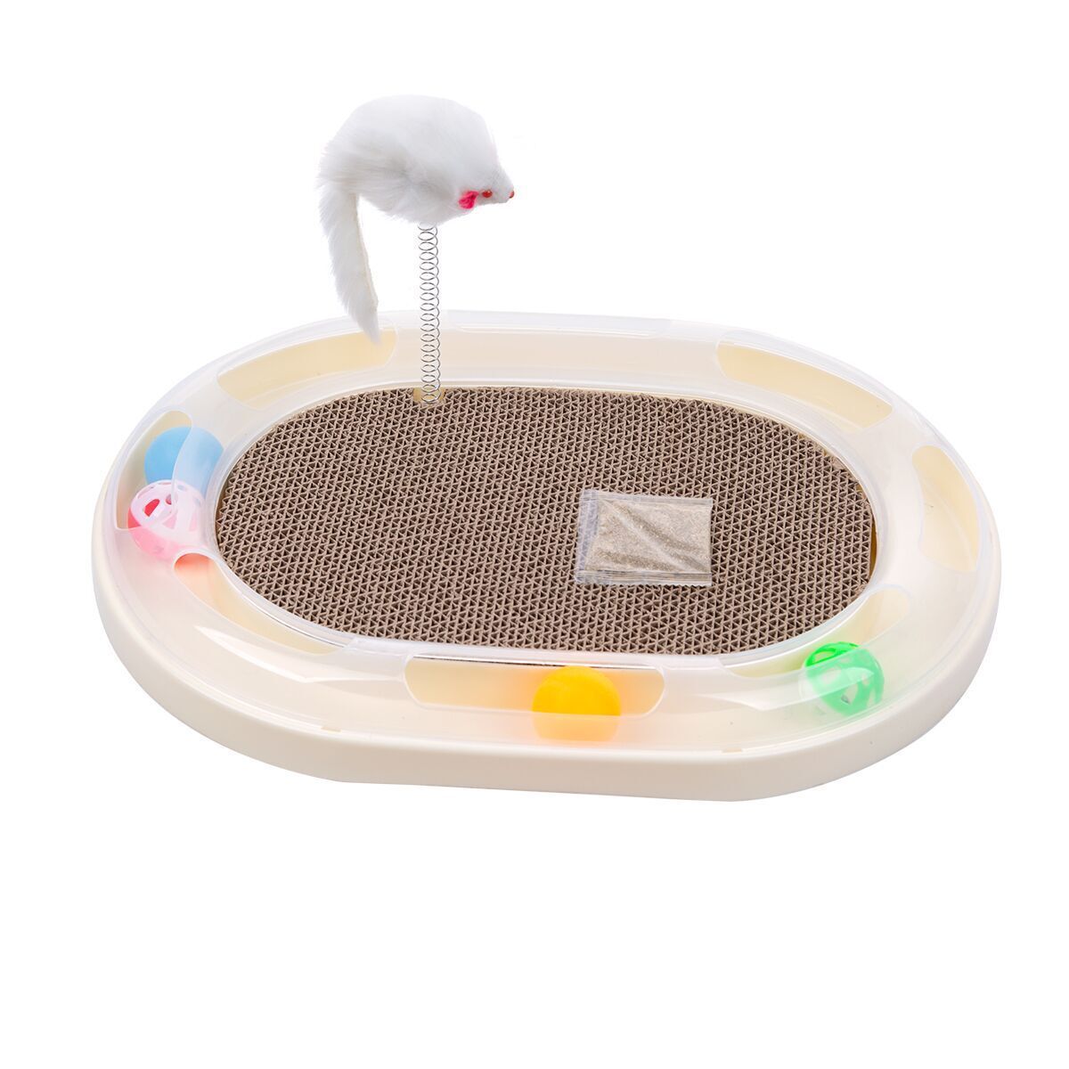 🎨 لوح الخدش الملوّن للقطط