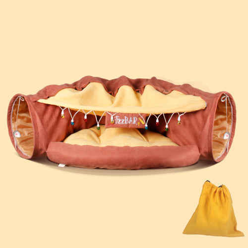 ☃️ نفق الراحة واللعب للقطط