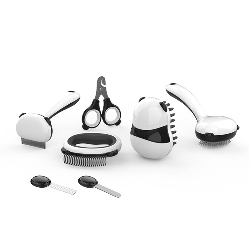 🐼 طقم باندا للعناية بالقطط