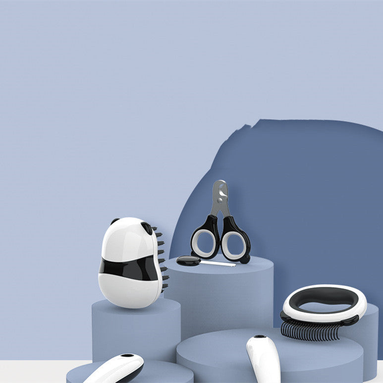 🐼 طقم باندا للعناية بالقطط