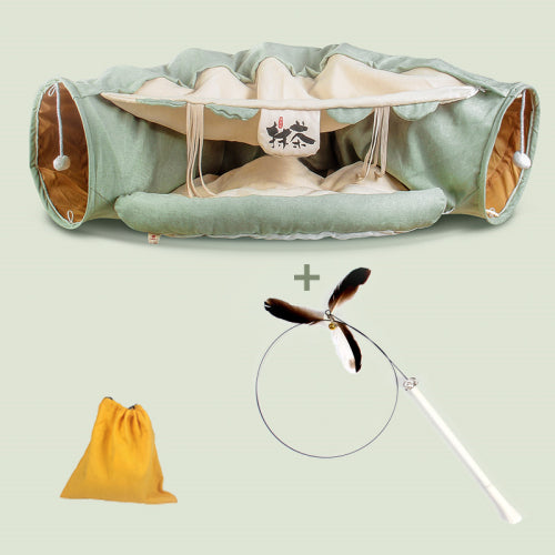 ☃️ نفق الراحة واللعب للقطط