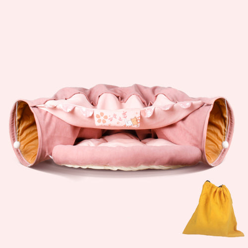 ☃️ نفق الراحة واللعب للقطط